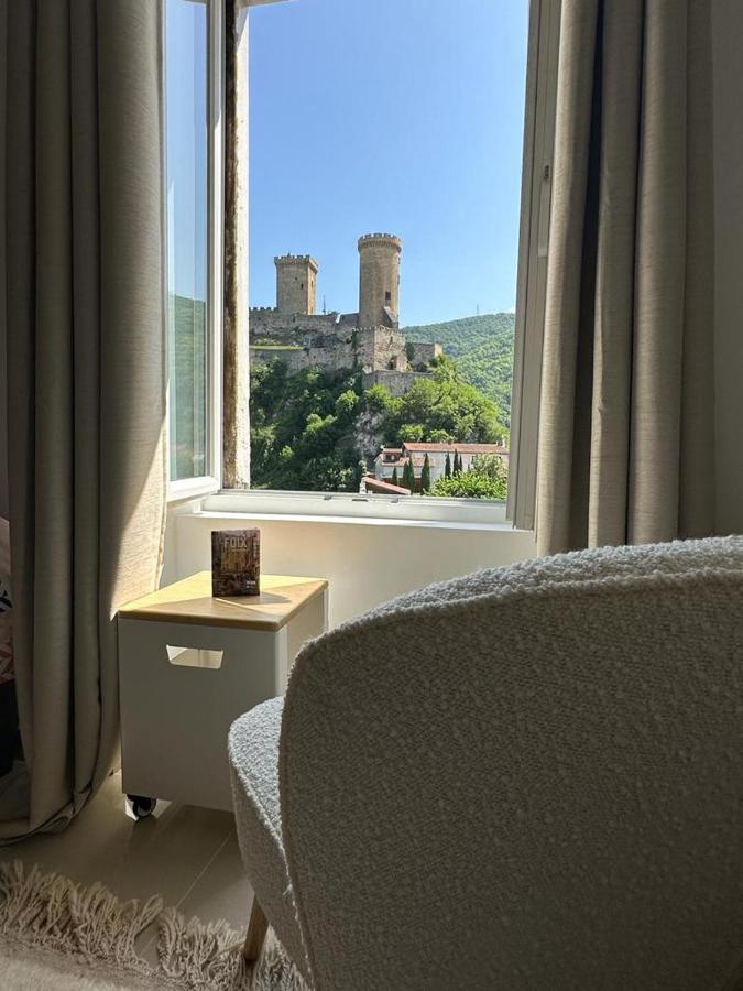 Apartament Cocoon 52 M2 New, Beautiful View Castle And Mountain Foix Zewnętrze zdjęcie